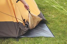 Footprint lapisan tambahan untuk tenda dengan bahan alas nylon